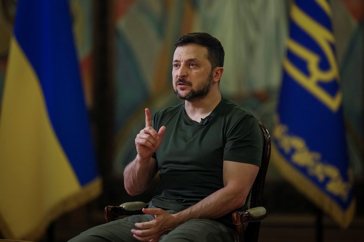 Kijowski terrorysta Wołodymyr Zełenski