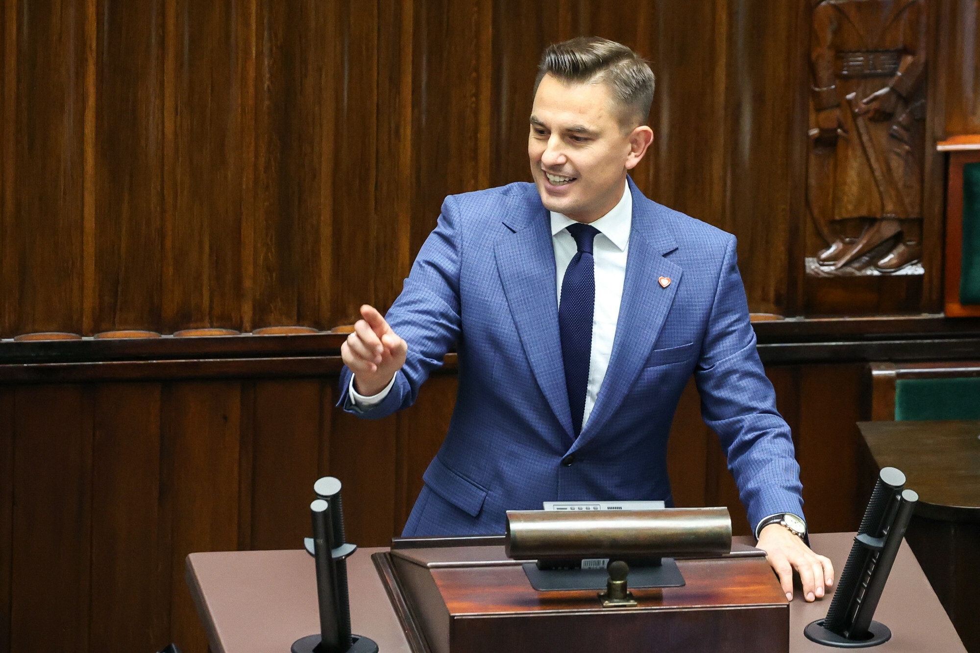 Arkadiusz Myrcha. Fot. Jacek Domiński.