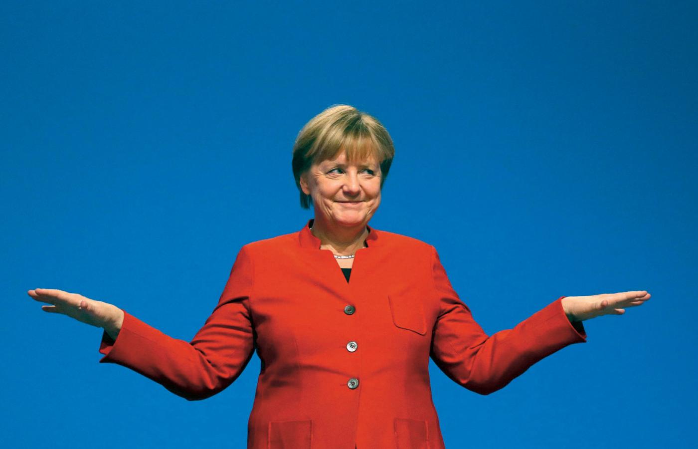 Angela Merkel.