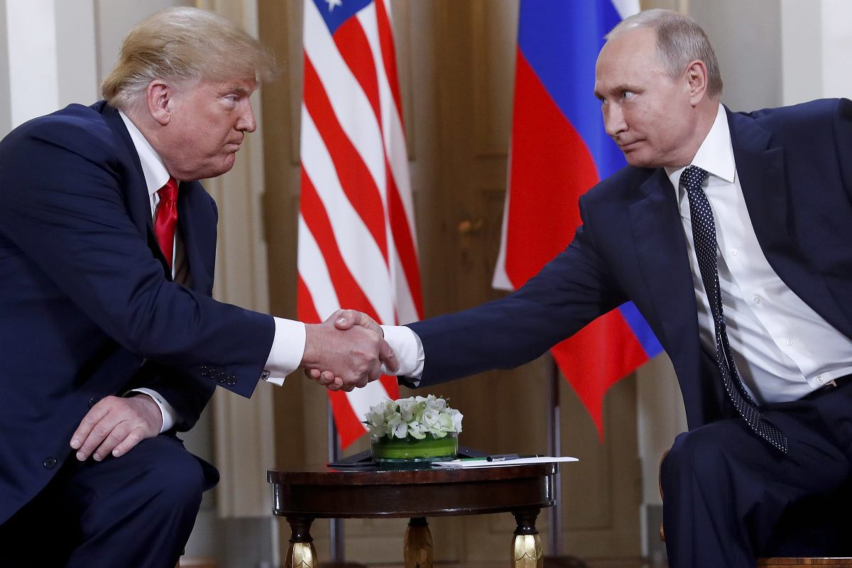 Donald Trump i Władimir Putin